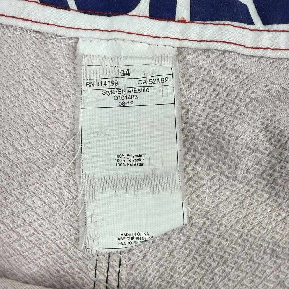 Quiksilver NHL Montreal Canadians Swim Trunks Board Shorts Size 34 11